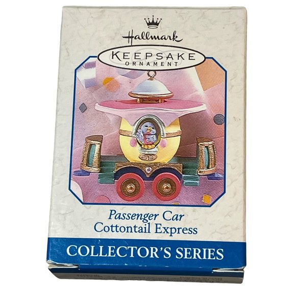 Cottontail Express - Passanger Car 1998 Hallmark Ornament QEO8376 - Picture 8 of 11